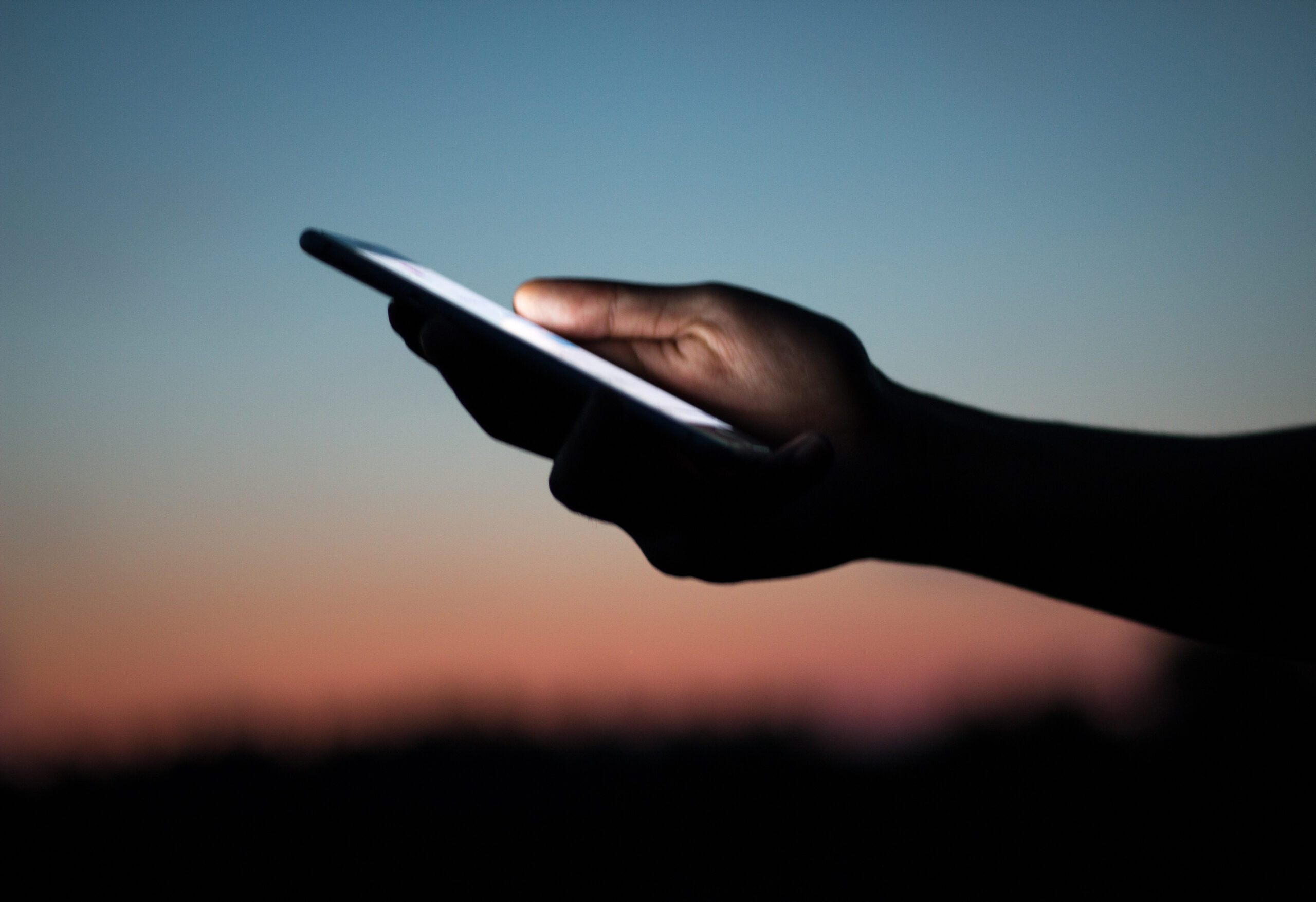 social media management via phone